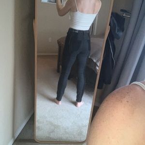 Kendall & kylie two toned black ultra Barbie skinny jeans size 3/26